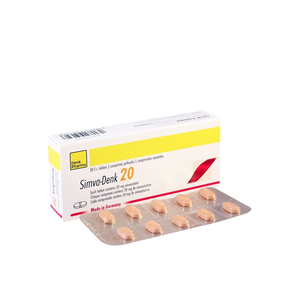სიმვა-დენკი ტაბ. 20მგ N30
