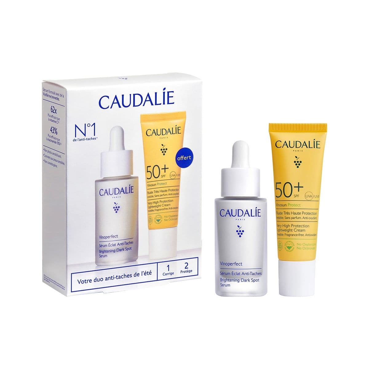 მზის ნაკრები 2025 Vinoperfect 7337 კოდალი - Caudalie