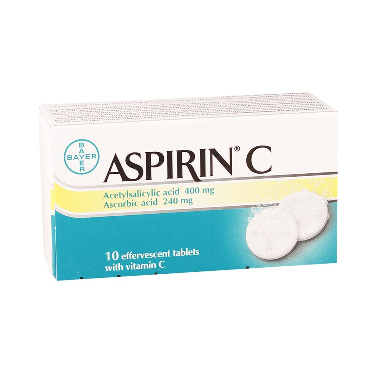 ასპირინი - Aspirin C C 10 შუშხუნა ტაბლეტი