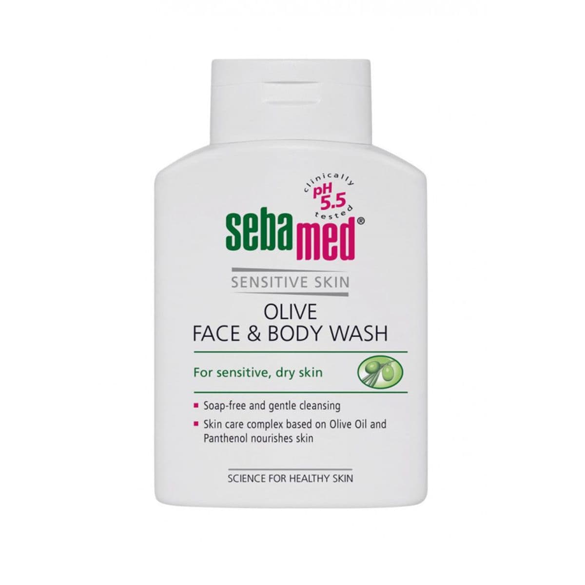 სახისდა ტანის დასაბანი საშუალება ზეთისხილის ექსტრაქტით სებამედი - Sebamed