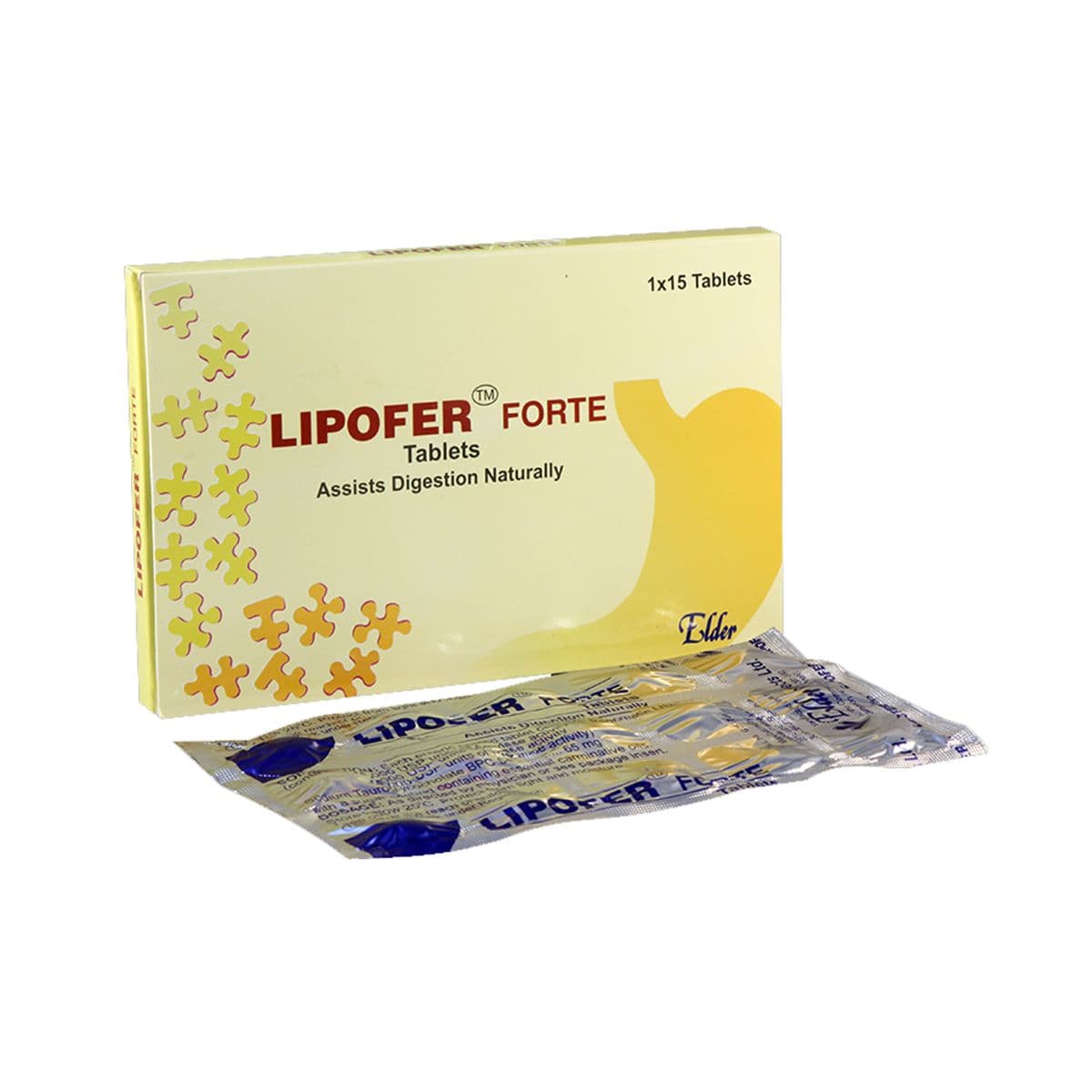 Lipofer Forte - ლიპოფერ ფორტე 15 ტაბლეტი