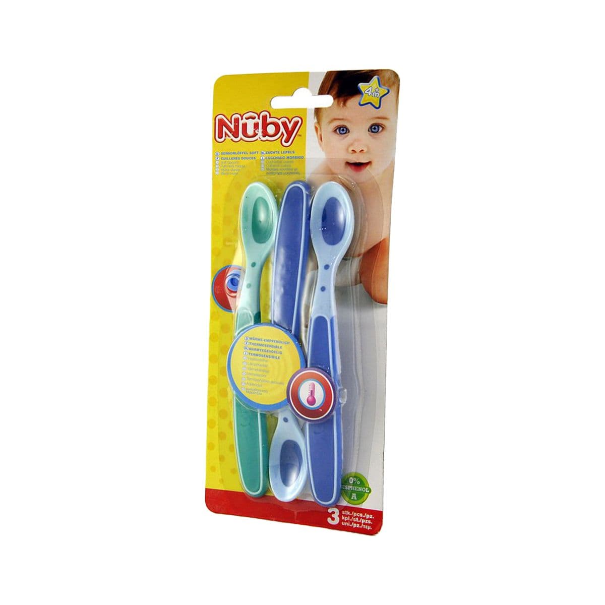 თერმო კოვზი N3 ნუბი - Nuby