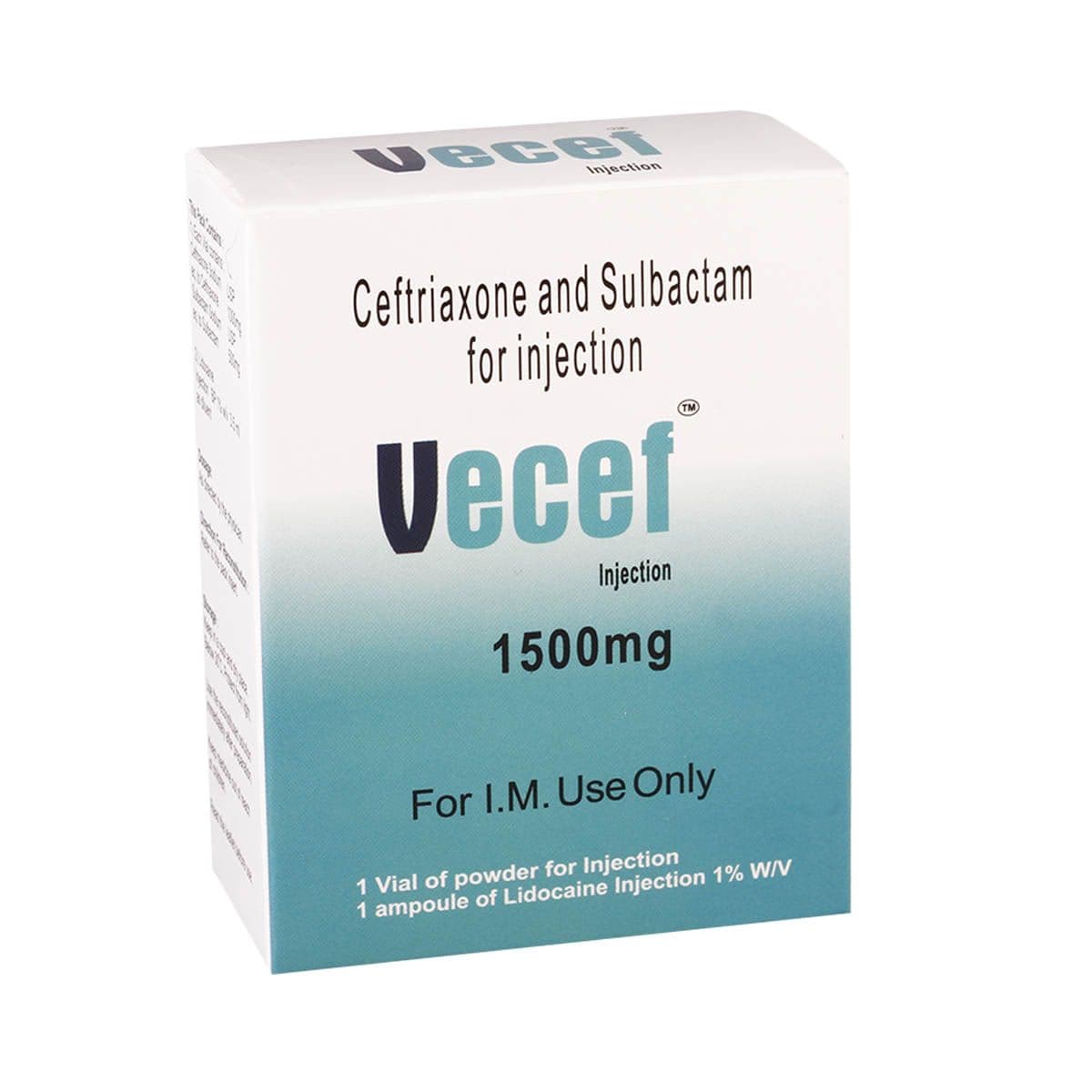 ვეცეფი ამპ. ი/მ 1500მგ N1