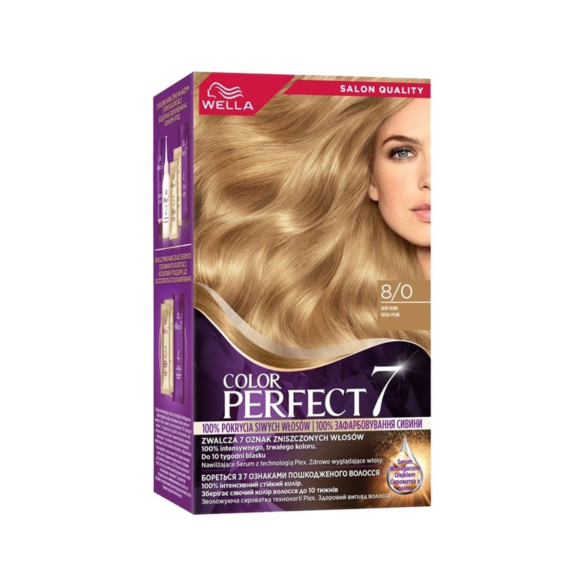თმის საღებავი Color Perfect 8/0 8376 ველა - Wella