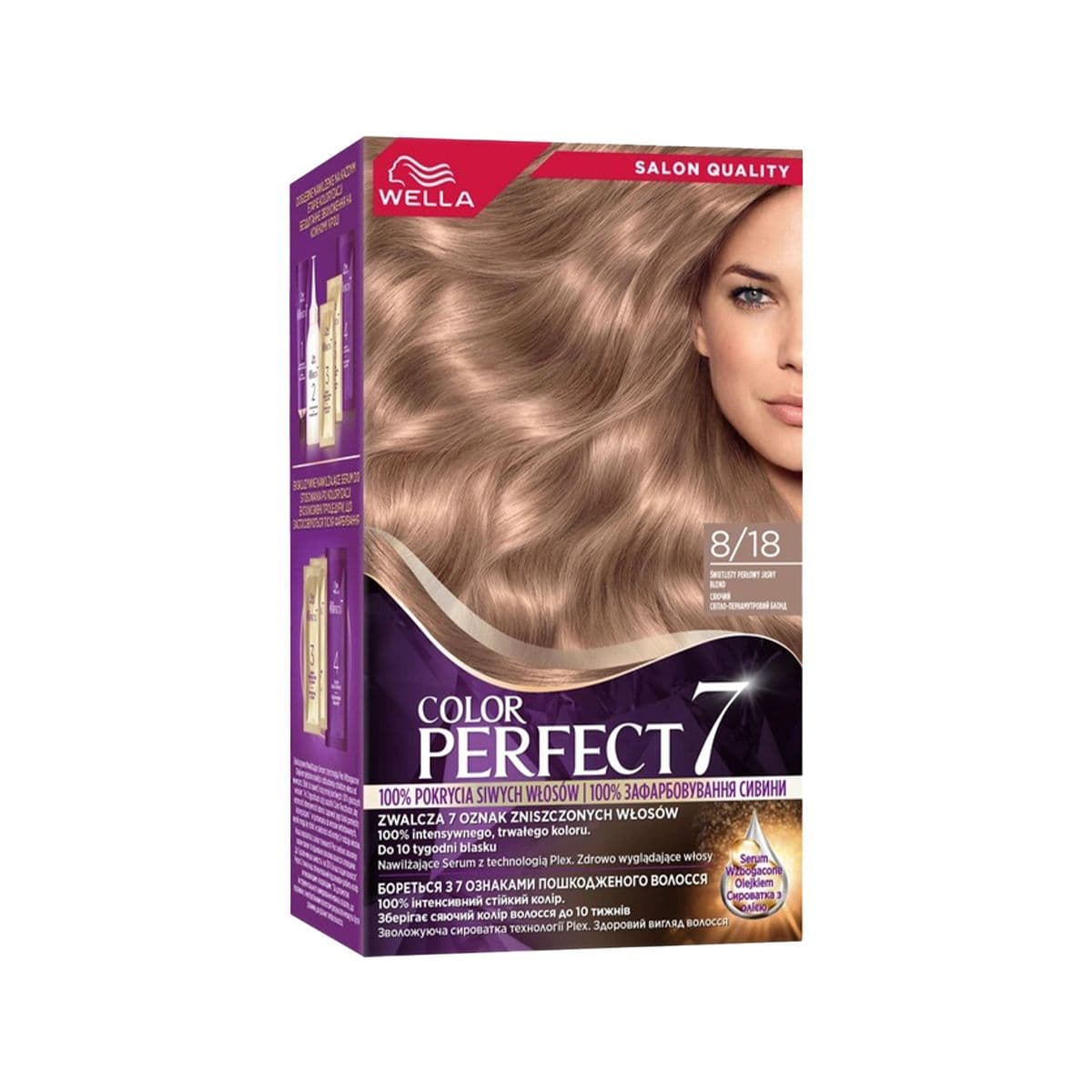 თმის საღებავი Color Perfect 8/18 8390 ველა - Wella