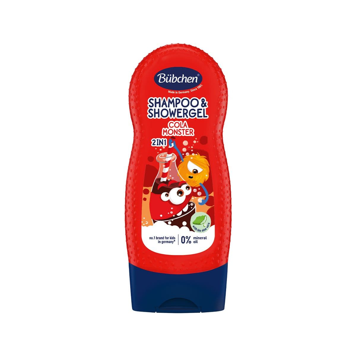 შამპუნი 2in1 კოლა მონსტრი 230 მლ 4673 ბიუბჰენი - Bubchen