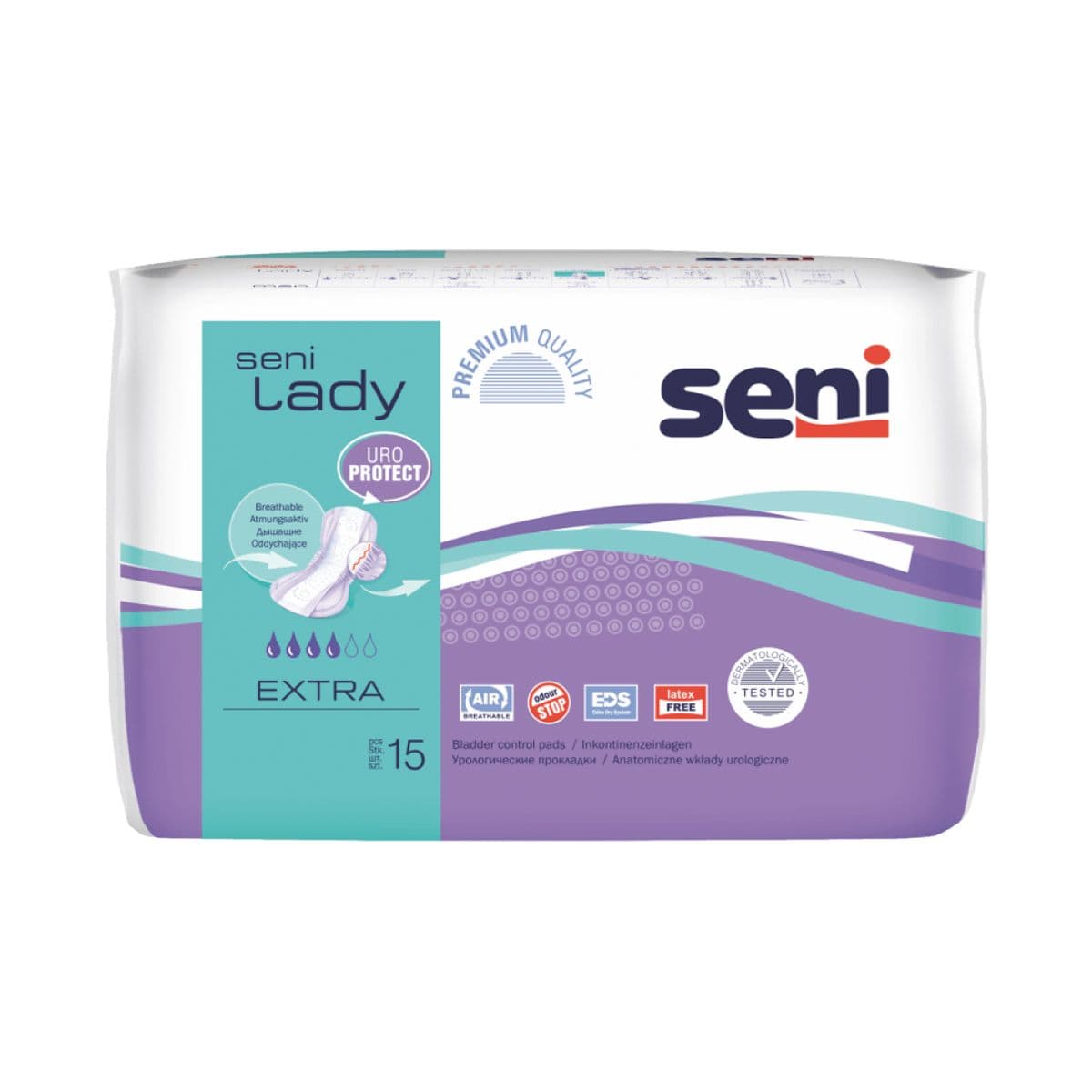 ქალის უროლოგიური საფენი 4წვ 15 ცალი 0427 სენი - Seni