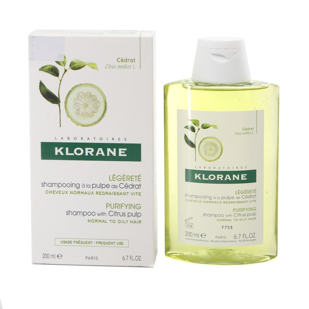 შამპუნი 200მლ კლორანი - Klorane