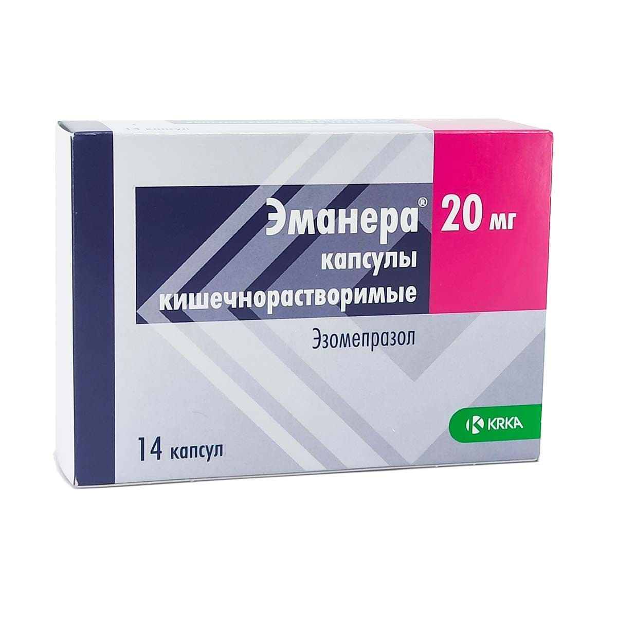 ემანერა - Emanera 20მგ 14 კაფსულა