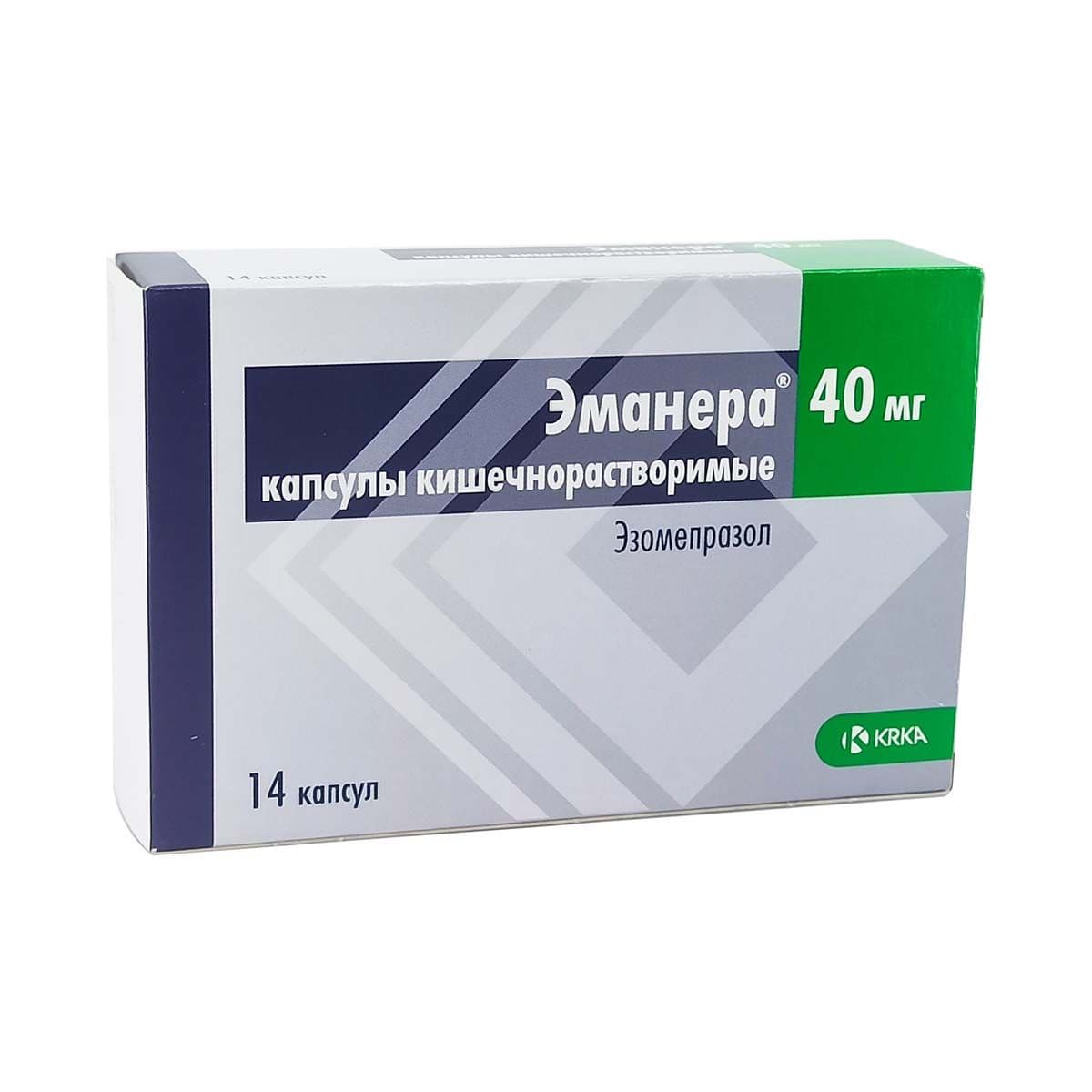 ემანერა - Emanera 40მგ 14 კაფსულა