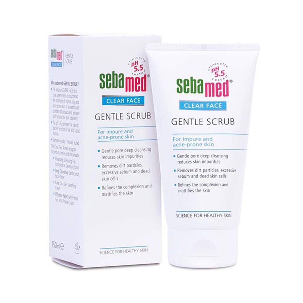 ცხიმიანი კანის სკრაბი სებამედი - Sebamed