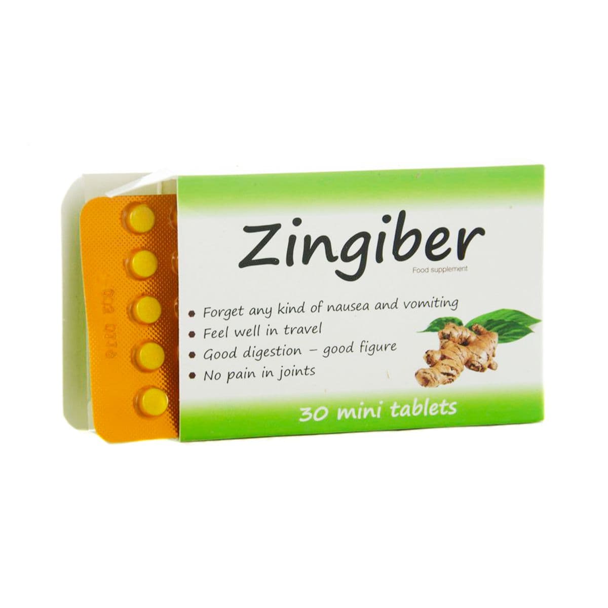 ზინგიბერი - Zingiber 30 ტაბლეტი