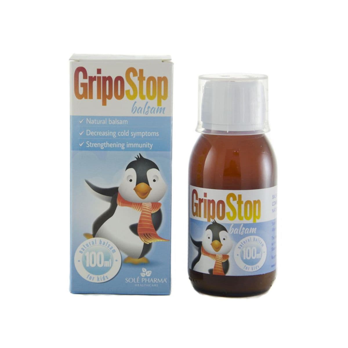 გრიპოსტოპი - GripoStop სიროფი 100მლ