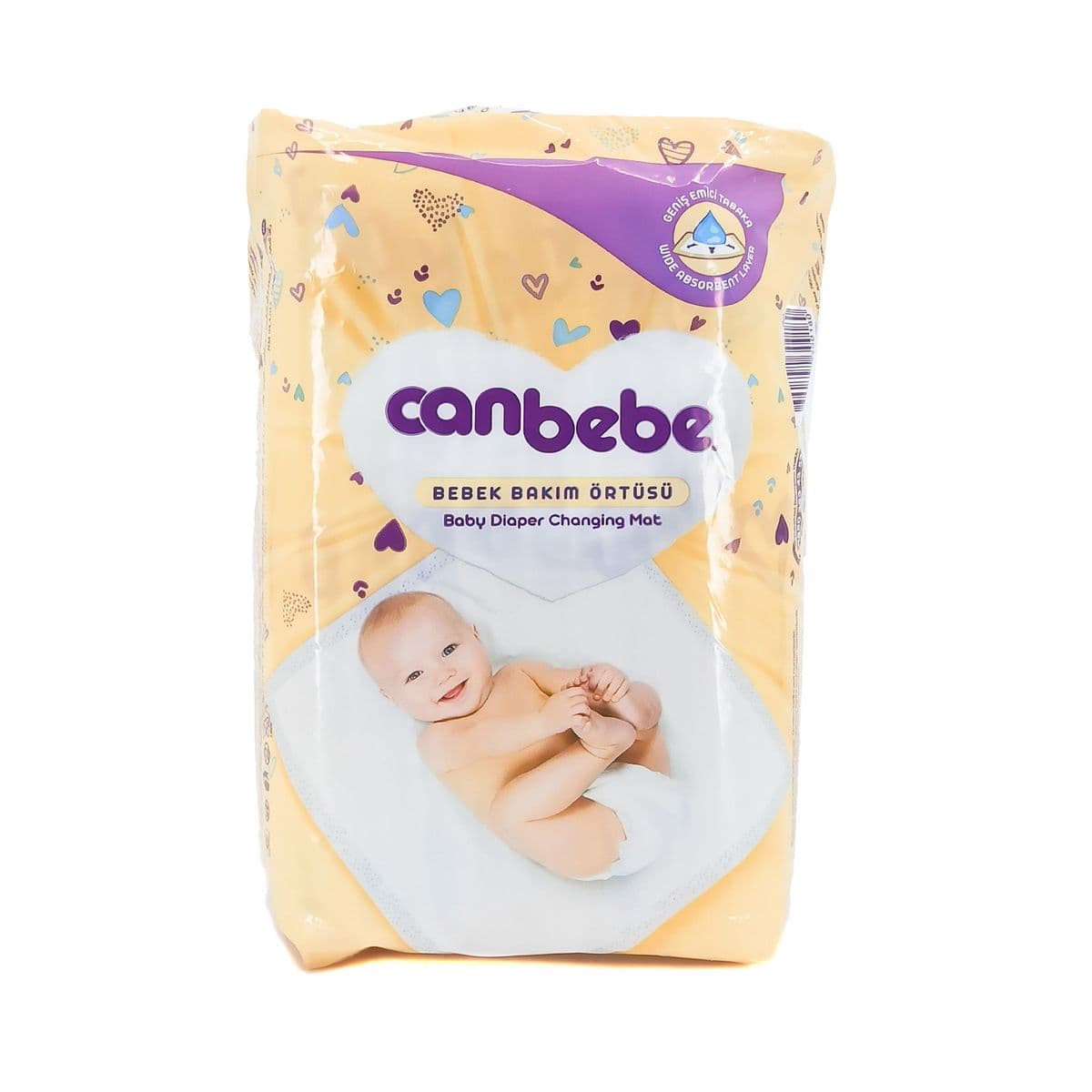 ბავშვის ზეწარი 60X60 8 ცალი 0180 ქანბებე - Canbebe