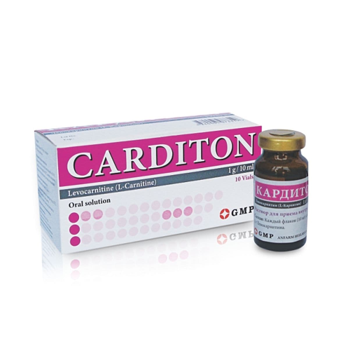 კარდიტონი - Carditon 1გ/10მლ10 ფლაკონი