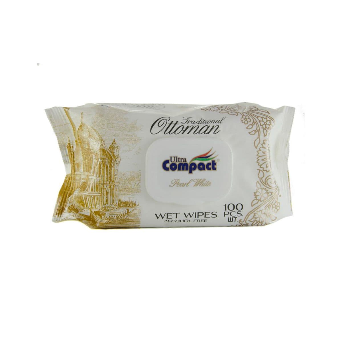 სველი ხელსახოცი Ottoman 100 ცალი 3618 ულტრა კომპაქტი - Ultra Compact