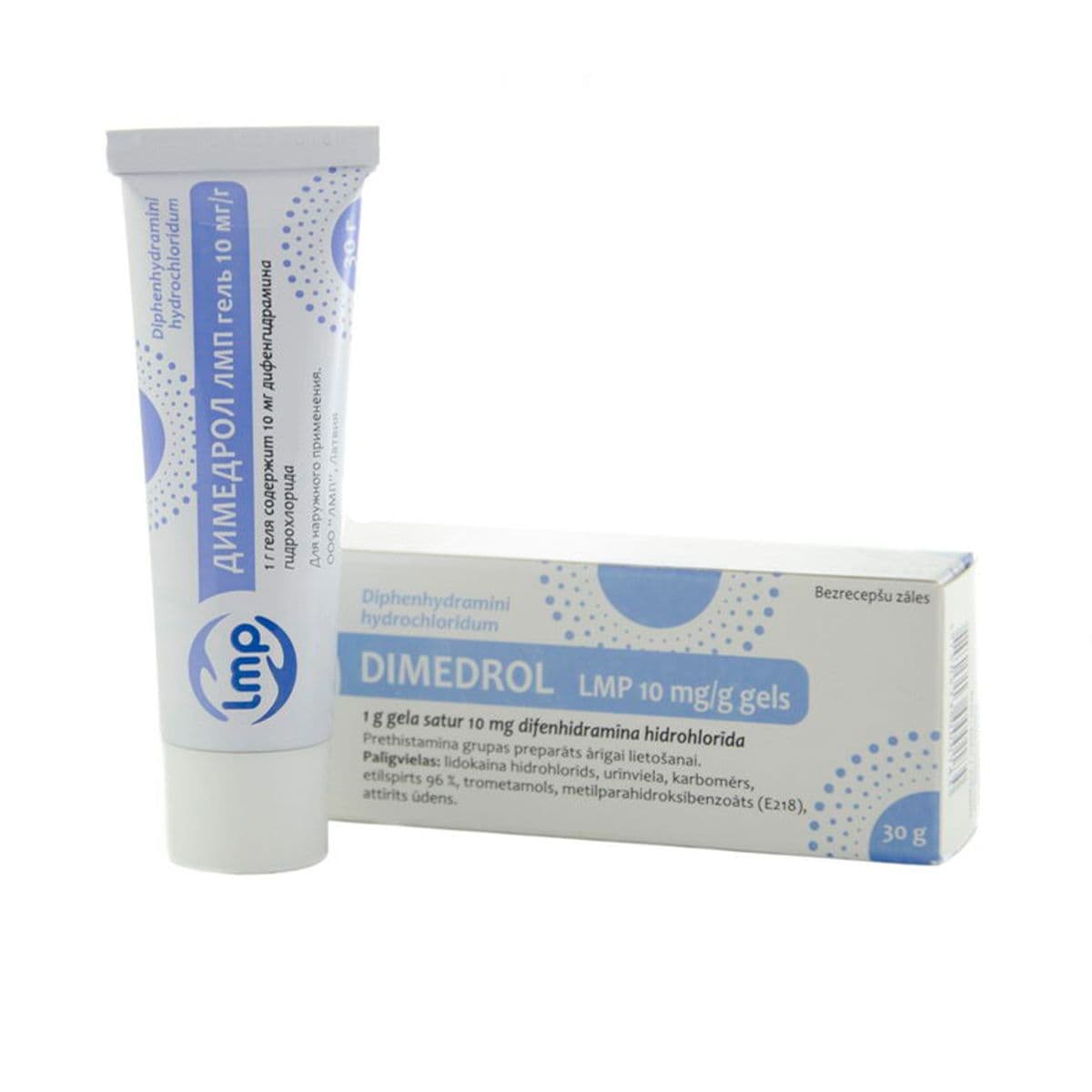 დიმედროლი - Dimedrol ლმპ 10მგ/გ გელი 30გ