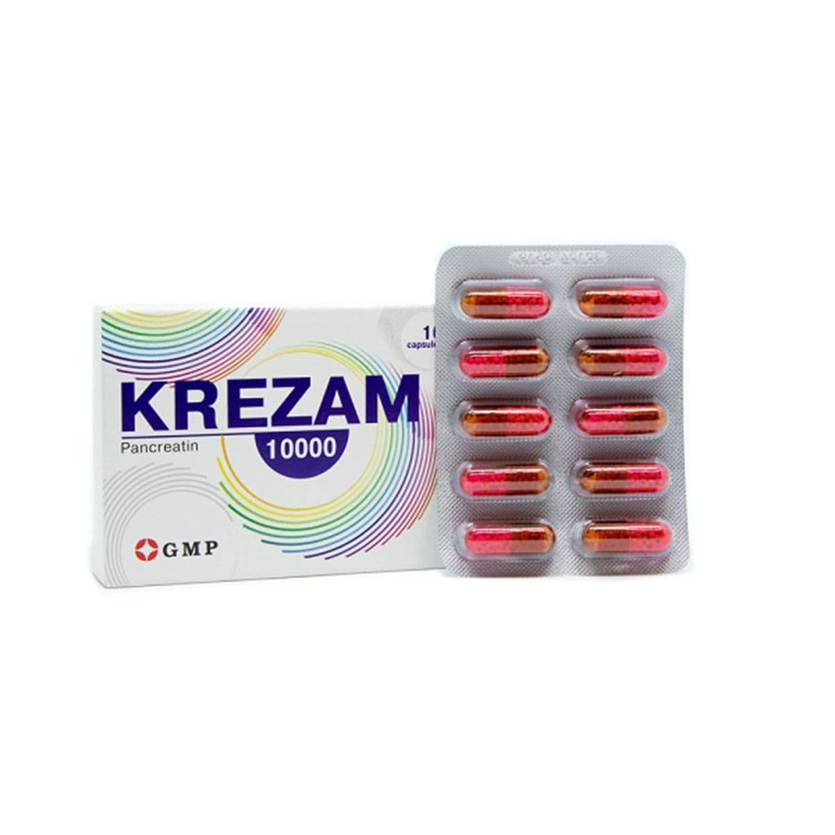 კრეზამი - Krezam 10000 10 კაფსულა