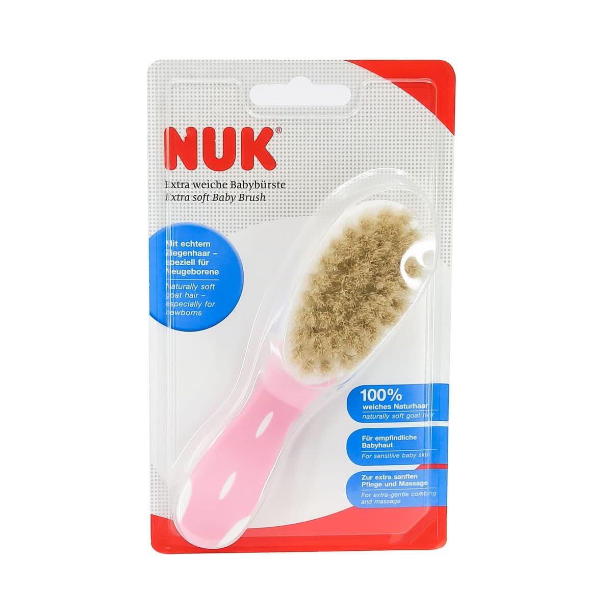 საბავშო თმის ჯაგრისი 2912 ნუკი - Nuk