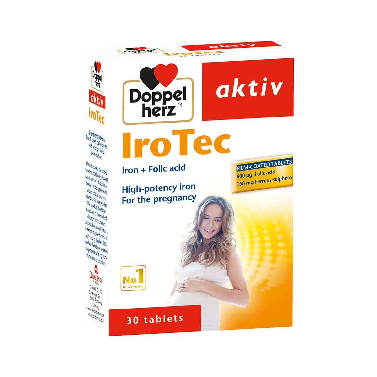 იროტეკი 30 ტაბლეტი დოპელჰერცი - Doppelherz
