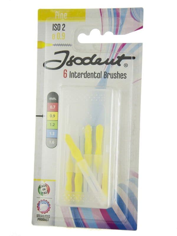 კბილის ჯაგრისი კბილთაშუა თხელი ისოდენტი - Isodent