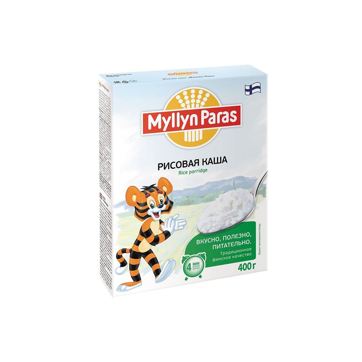 ფაფა ბრინჯი 400გ მილინ პარასი - Myllyn Paras