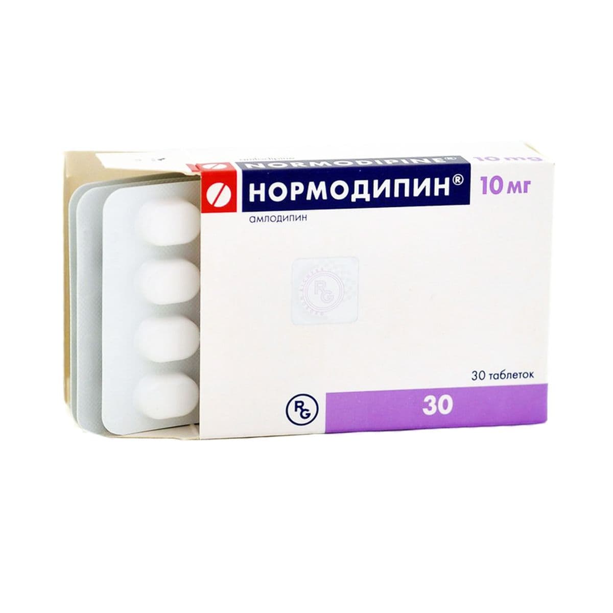 ნორმოდიპინი - Normodipine 10მგ 30 ტაბლეტი