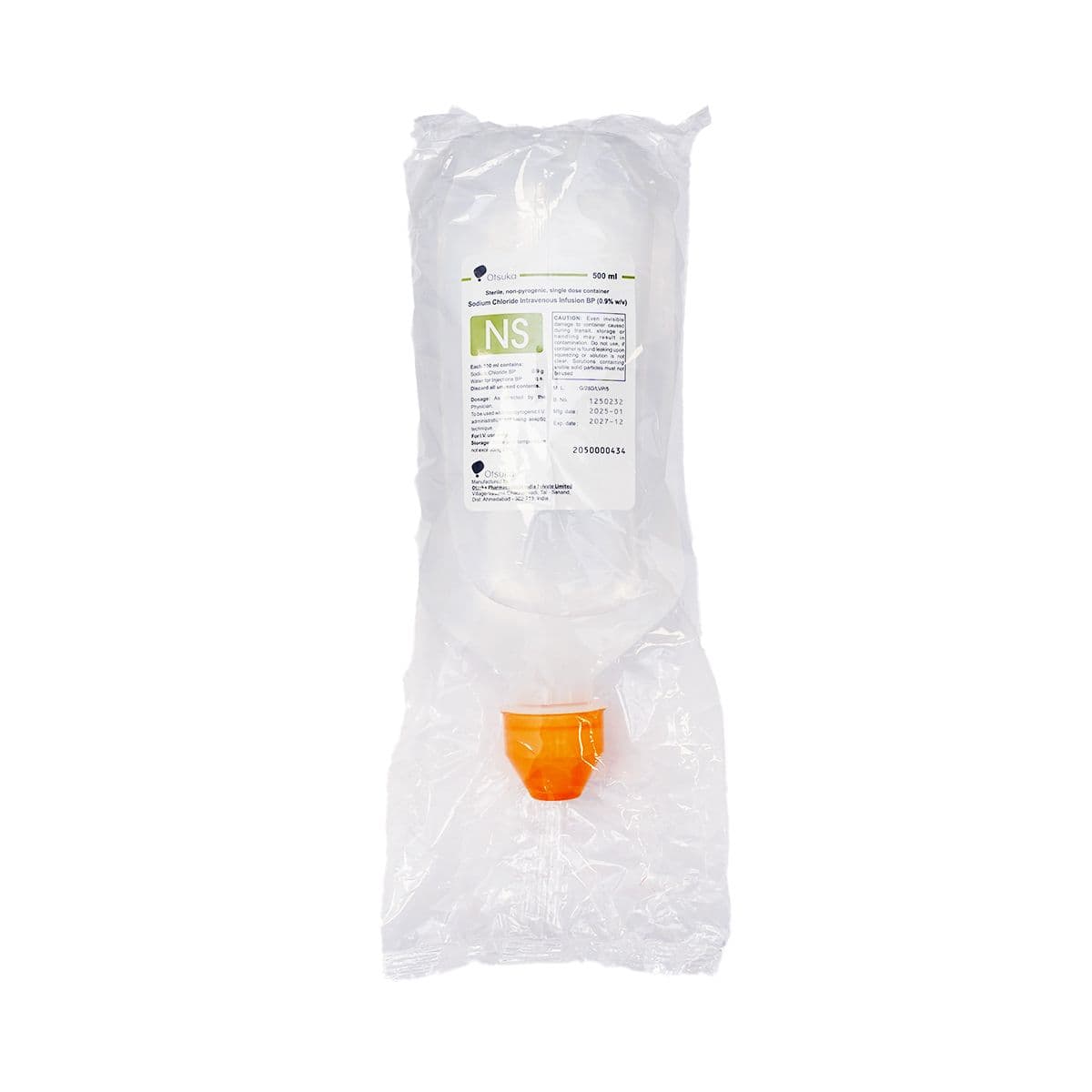 ნატრიუმის ქლორიდი0.9% 500მლ/IN