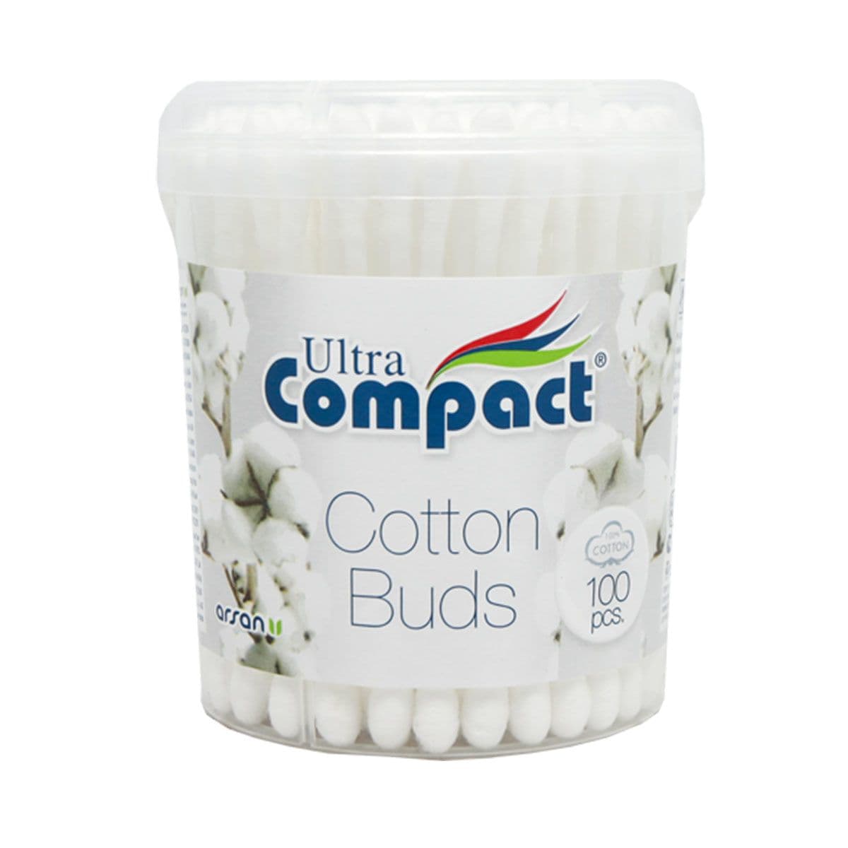 ყურის ჩხირი 100 ცალი 0204 ულტრა კომპაქტი - Ultra Compact