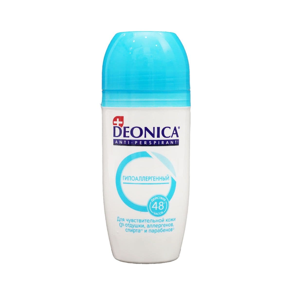 ბურთულიანი დეოდორანტი 45მლ ჰიპოალერგიული 9868 დეონიკა - Deonica