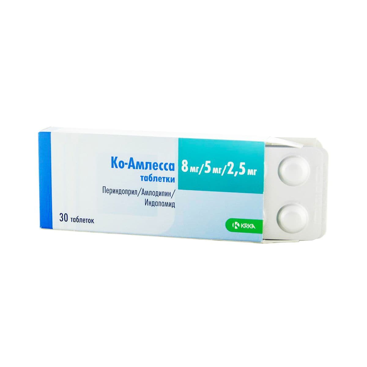 კოამლესა - CoAmlessa 8/ 5/2.5მგ 30 ტაბლეტი
