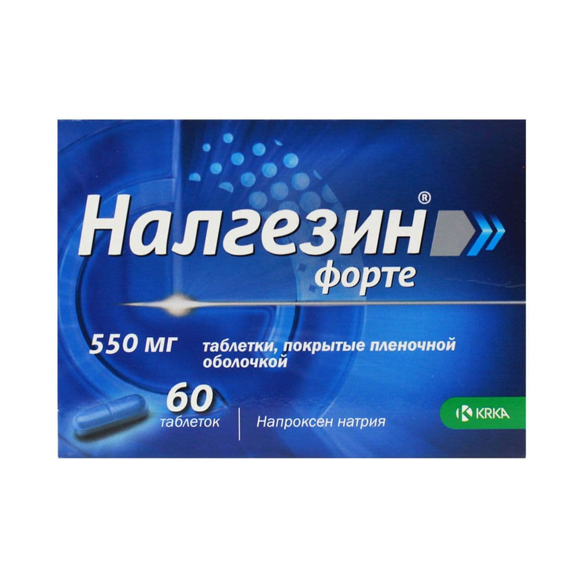 ნალგეზინი - Nalgesin ფორტე 60 ტაბლეტი