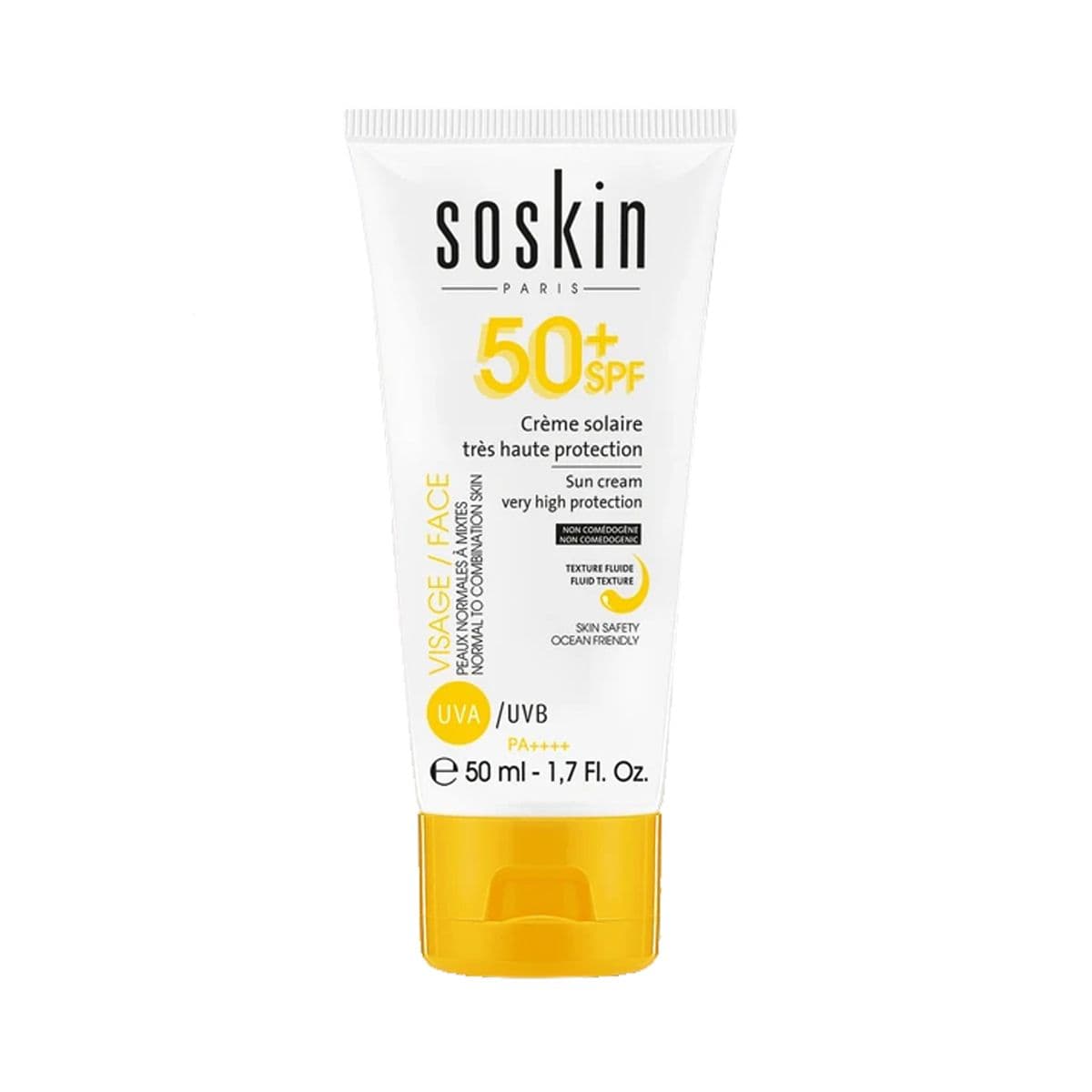 მზის დამცავი კრემი Spf50+ 1154 სოსკინი - Soskin