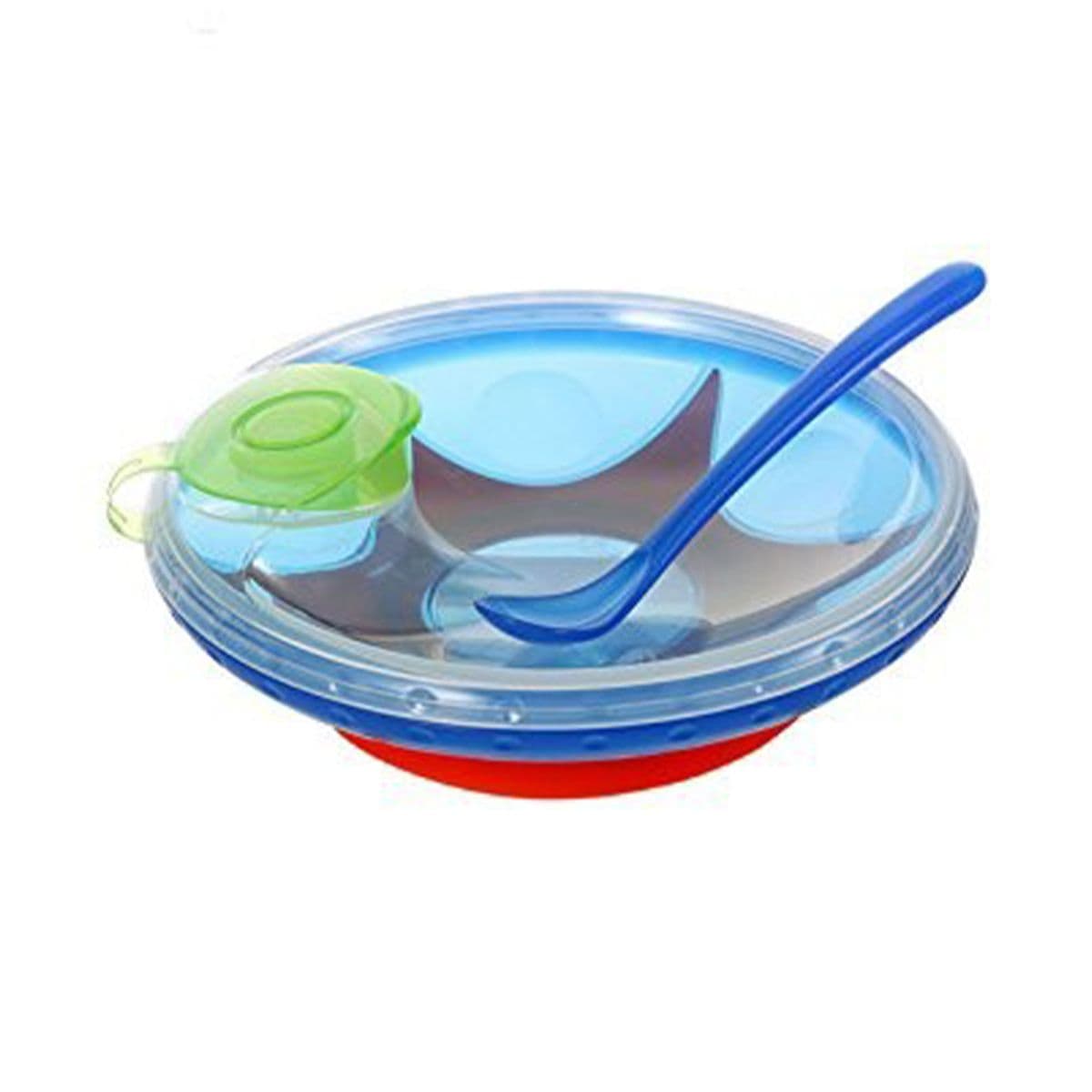 თეფში კოვზით ნუბი - Nuby