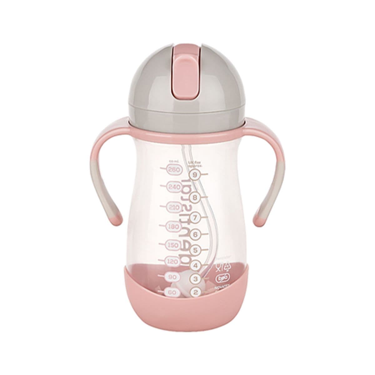 ჭიქა წყლის საწრუპით 260 მლ 34113 ბეიბი ნოვა - Baby Nova