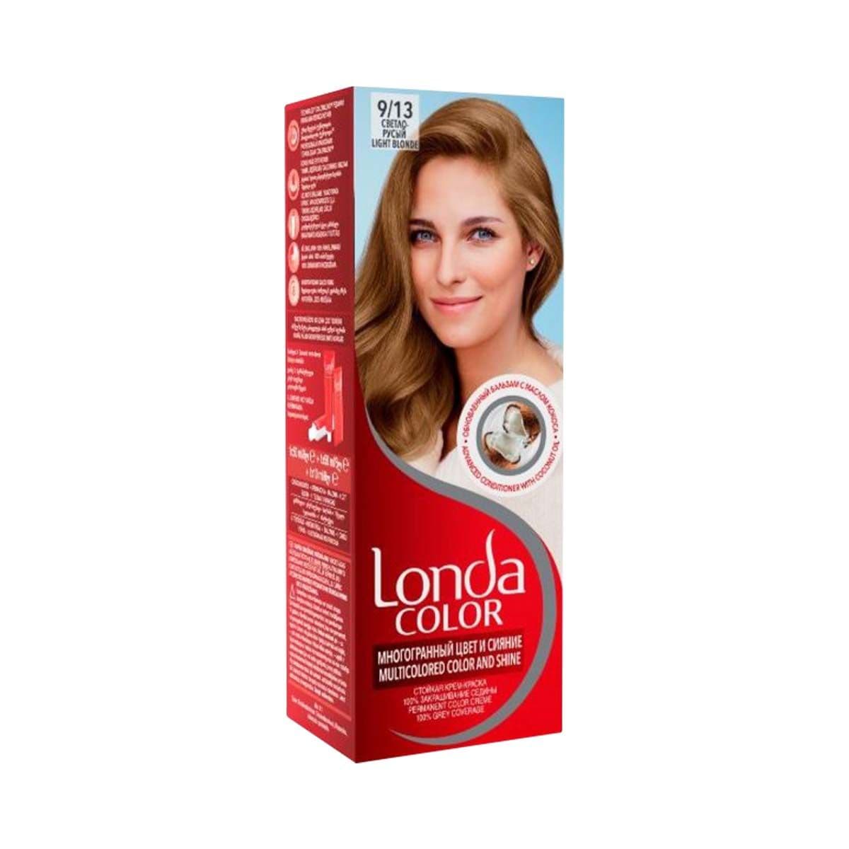 თმის საღებავი ღია ყავისფერი 9/13 4175/6717 ლონდა - Londa