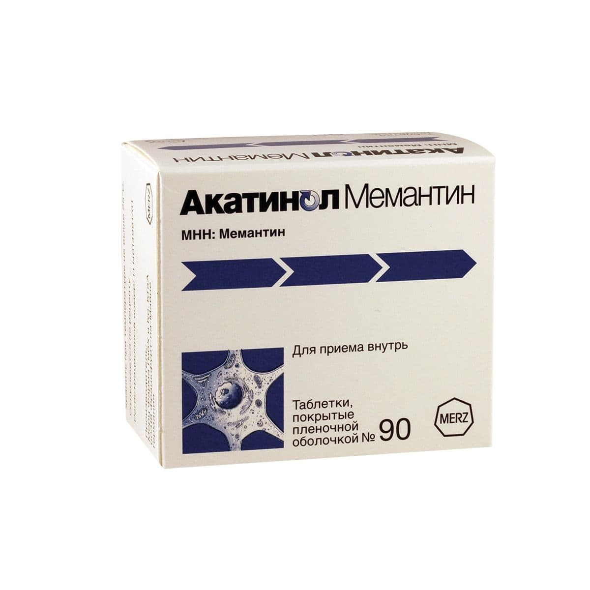 აკატინოლი 10მგ 90 ტაბლეტი