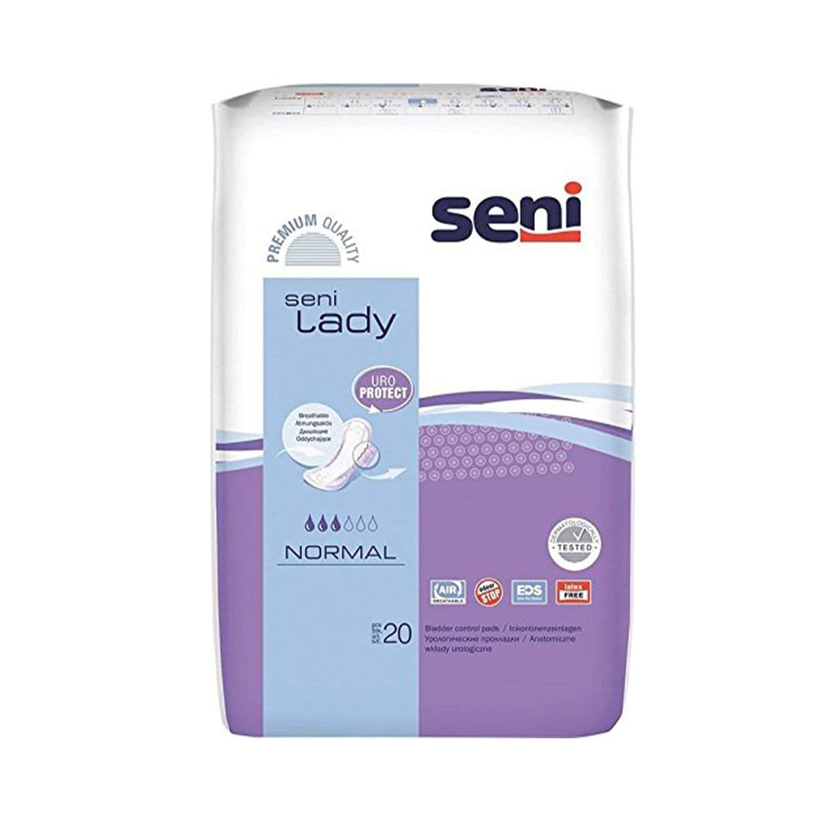 ქალის უროლოგიური საფენი 3წვ 20 ცალი 0410 სენი - Seni