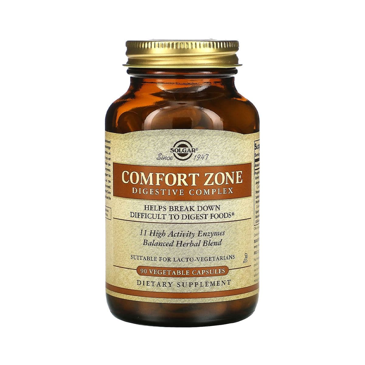 კომფორტის ზონა 90 კაფსულა სოლგარი - Solgar