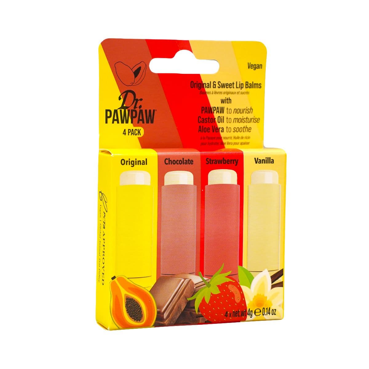 ნაკრები ტუჩის მოვლის Sweet Stick 3747 დოქტორ პაუ პაუ - Dr. Pawpaw