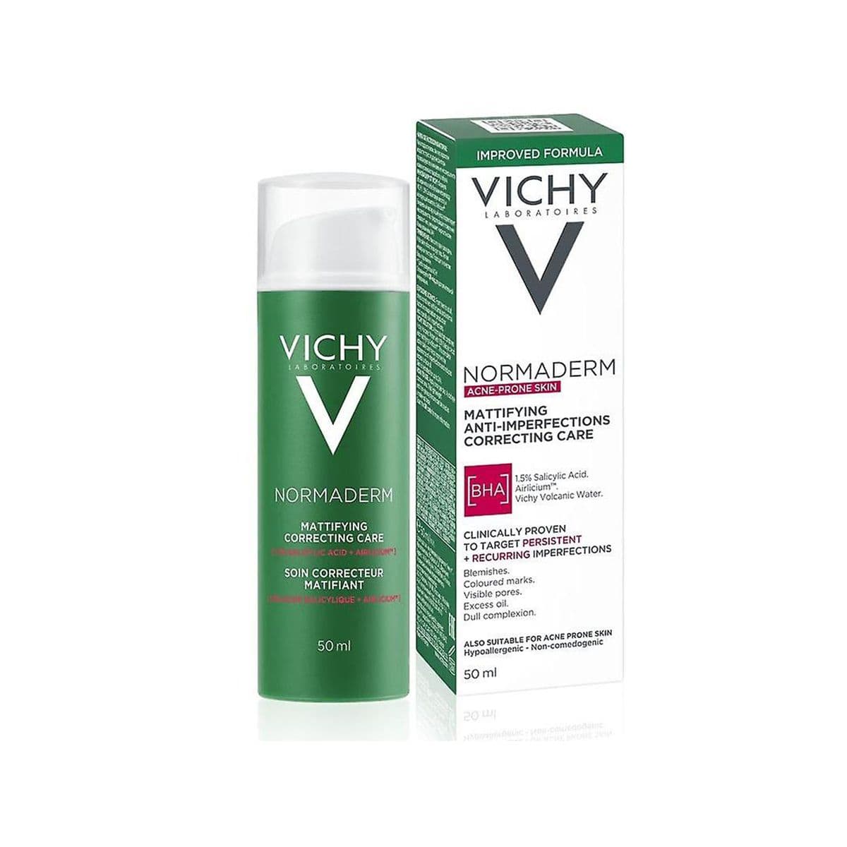 ნორმადერმი დღის დამატენიანებელი კრემი 50მლ 414111 ვიში - Vichy