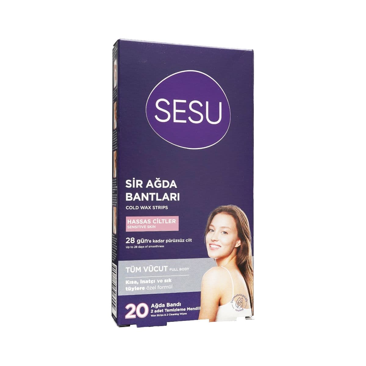 ცვილის სტრიპი 20 ცალი 8805 სესუ - Sesu