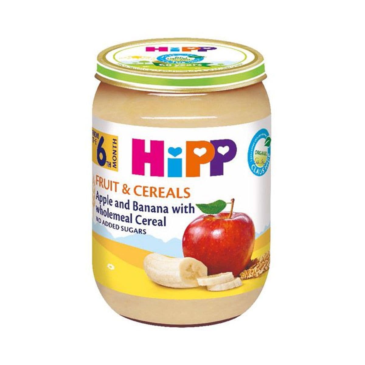 ფაფა მარცვლოვანი ბანანით და ვაშლით ჰიპი - HIPP