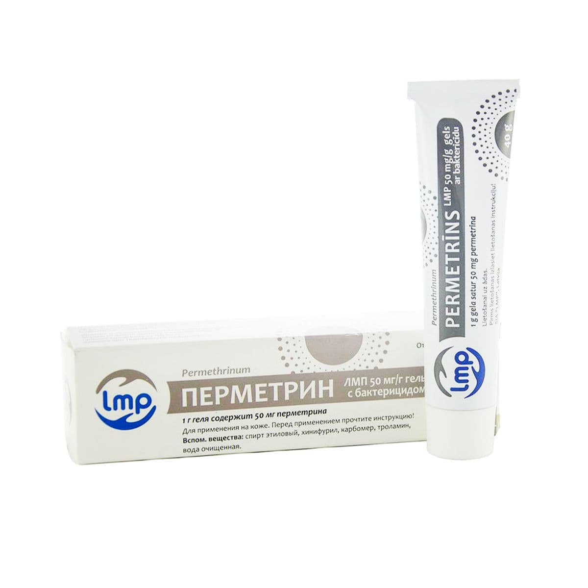 პერმეტრინი - Permethrin Lmp ბაქტერიოციდული 5% 40გ გელი