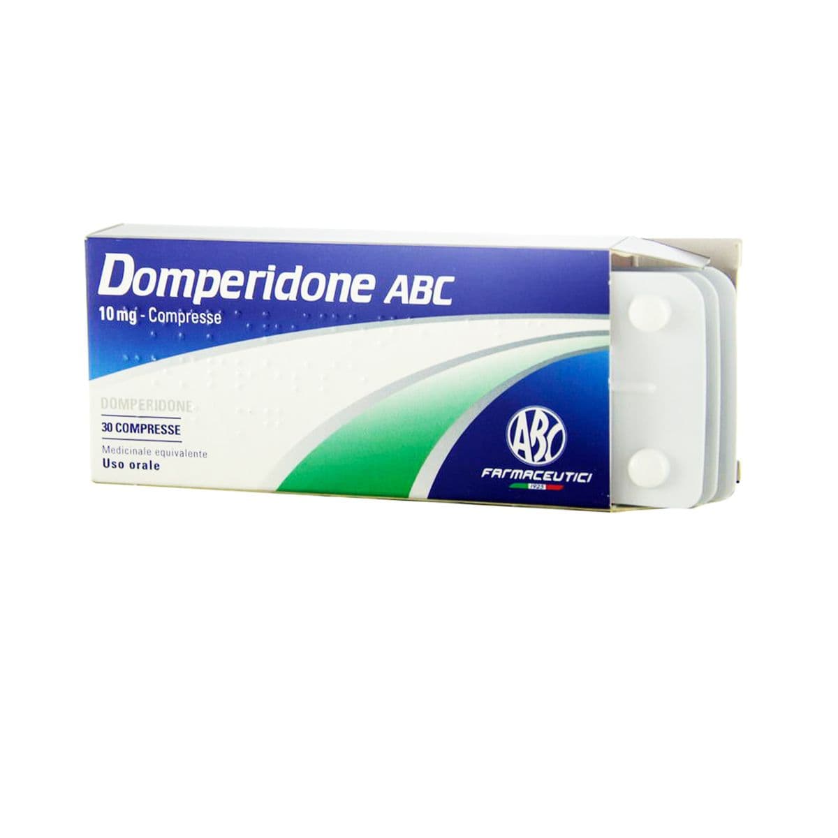 დომპერიდონი ABC - Domperidone ABC 10მგ 30 ტაბლეტი