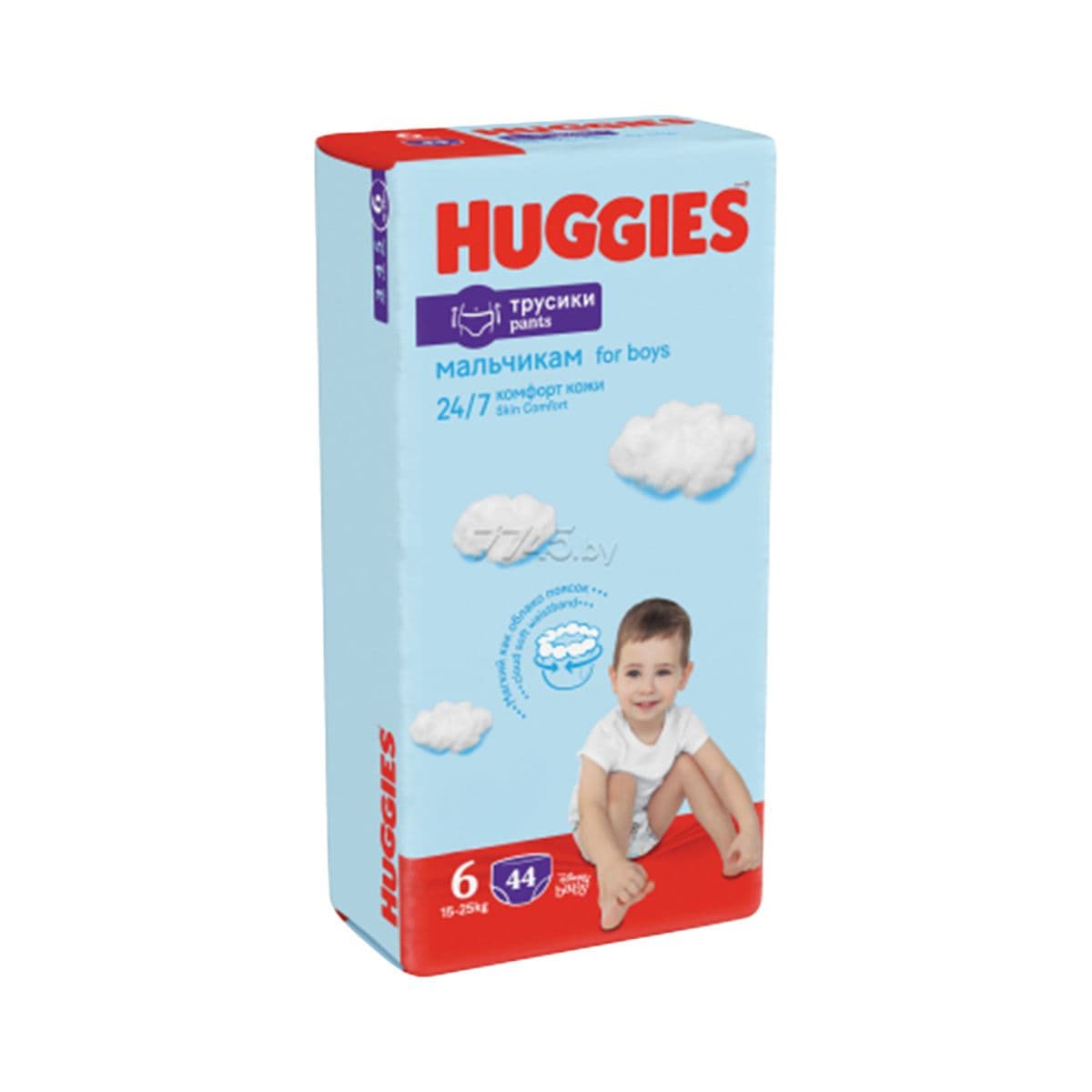 ბავშვის საფენი ტრუსი მეგა ბიჭის 15-25 კგ 44 ცალი 7657 ჰაგისი - Huggies