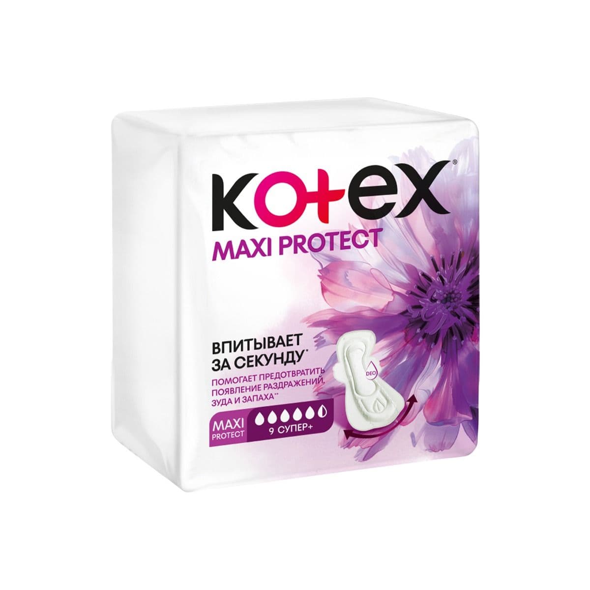 საფენი Maxi Protection 9 ცალი 1476 კოტექსი - Kotex