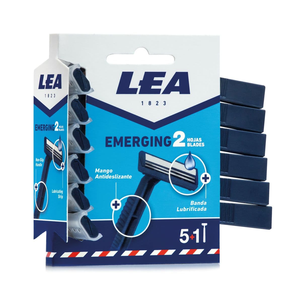 საპარსი ორპირიანი 5+1 ცალი 0266 ლეა - Lea