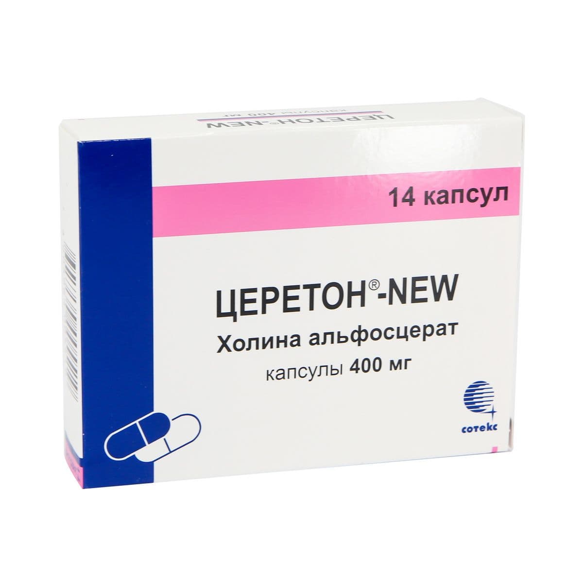 ცერეტონი - Cereton ნიუ 400მგ 14 კაფსულა