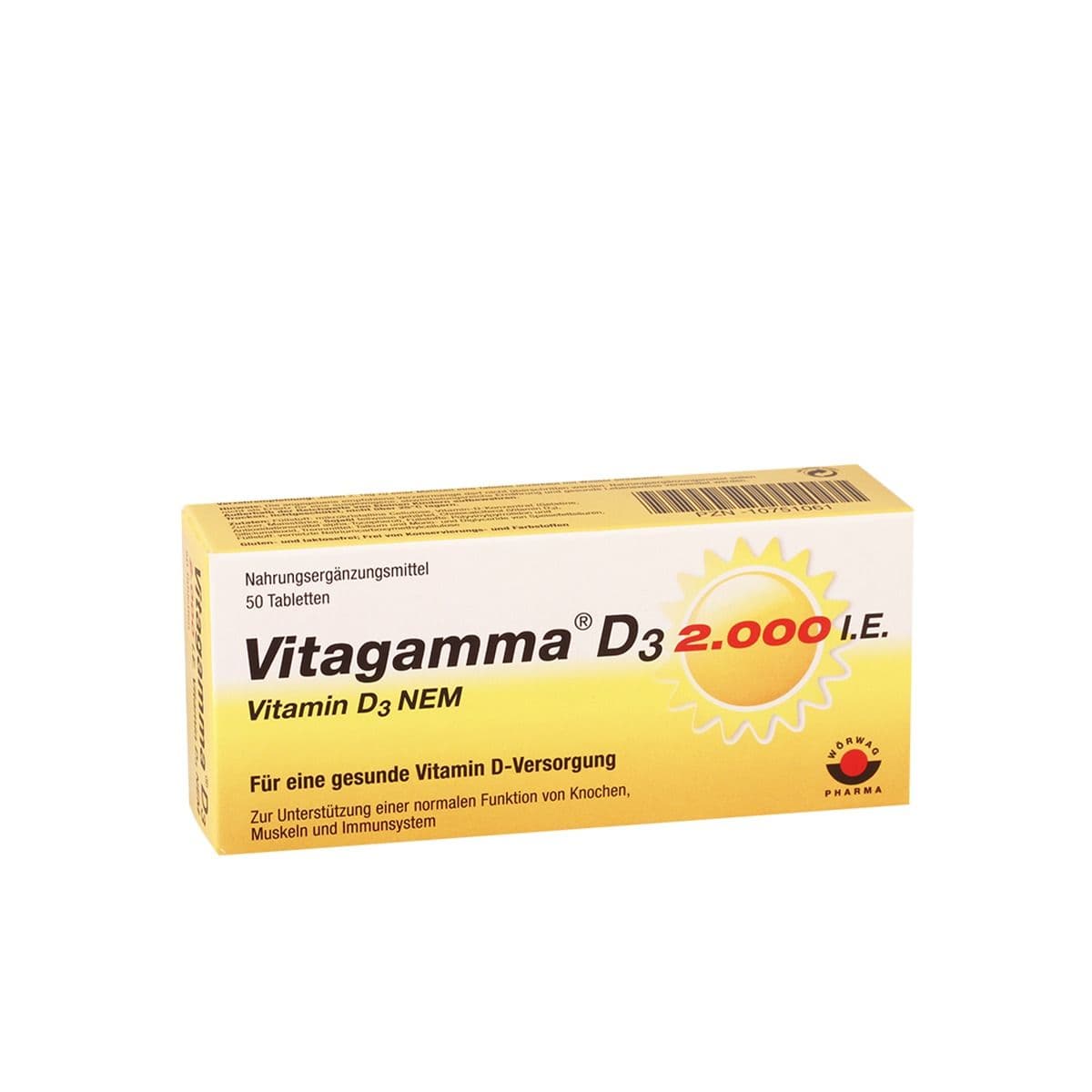 ვიტაგამა D3 - Vitagamma D3 2000სე 50 ტაბლეტი